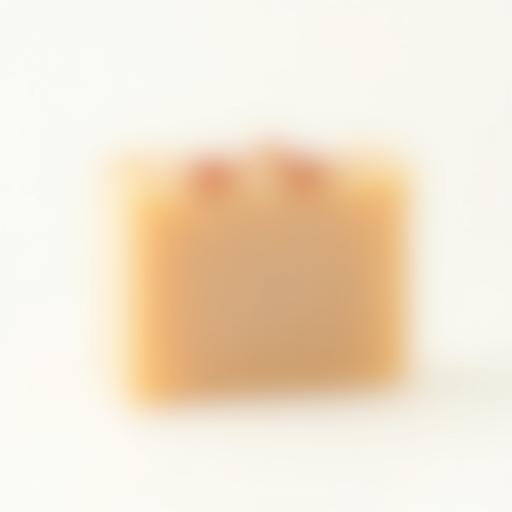 Handmade brown sandalwood spice soap bar